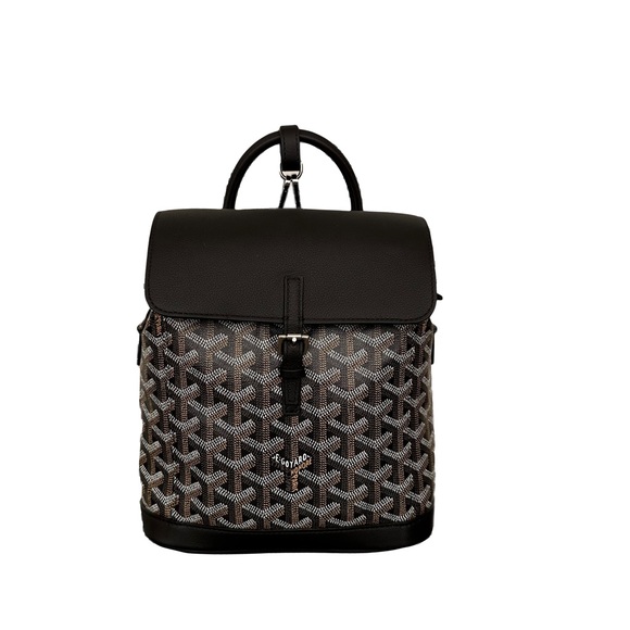 Goyard Handbags - Goyard Calfskin Mini Alpin Backpack Black